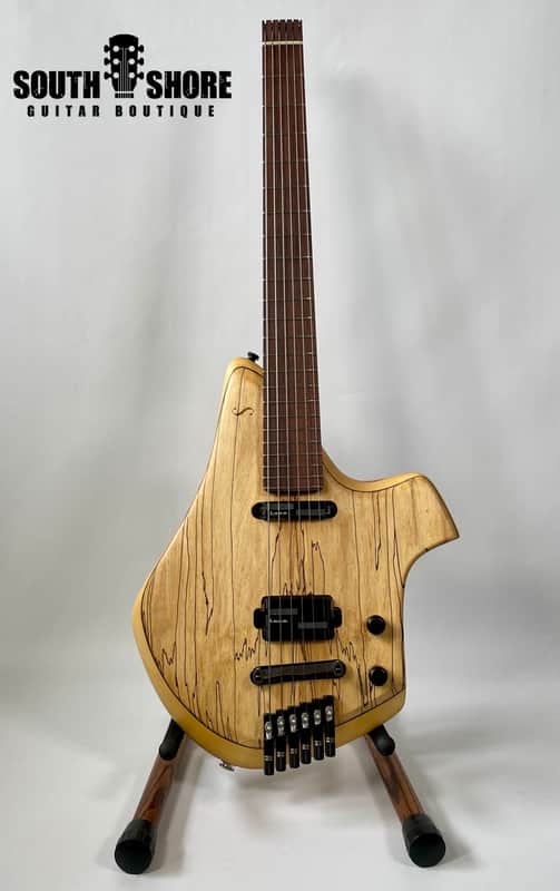 Sankey Guitars Gespalt 2019 Headless Guitar Natural 5lbs 1oz image 1