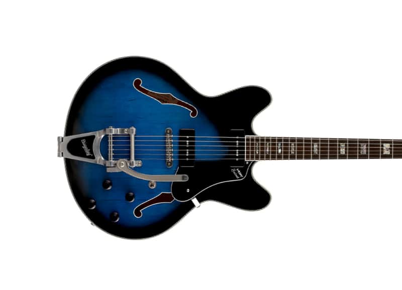Vox Bobcat V90 Bigsby Sapphire Blue image 1