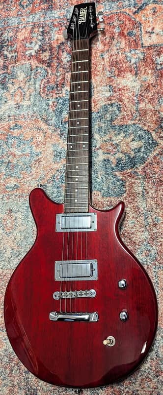1996 Hamer Slammer Series Eclipse - Cherry With Hard Case image 1