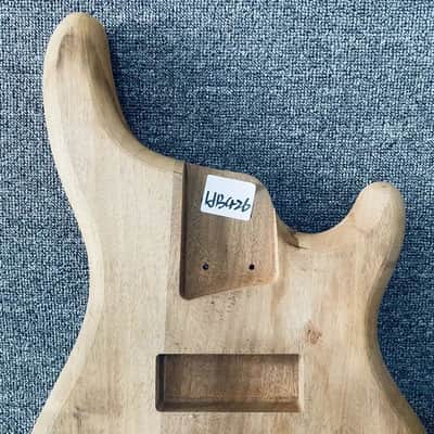 Mahogany Wood Bass Guitar Body image 2