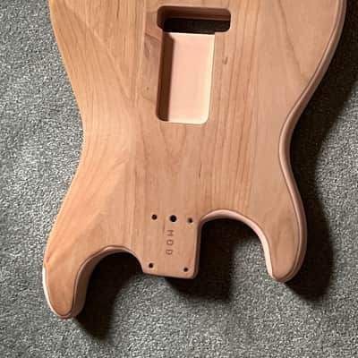Fender American Professional Stratocaster guitar body unfinished image 6
