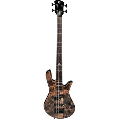 Spector NS Ethos 4 4-String Bass w/ Aguilar Pickups - Super Faded Black Gloss image 2