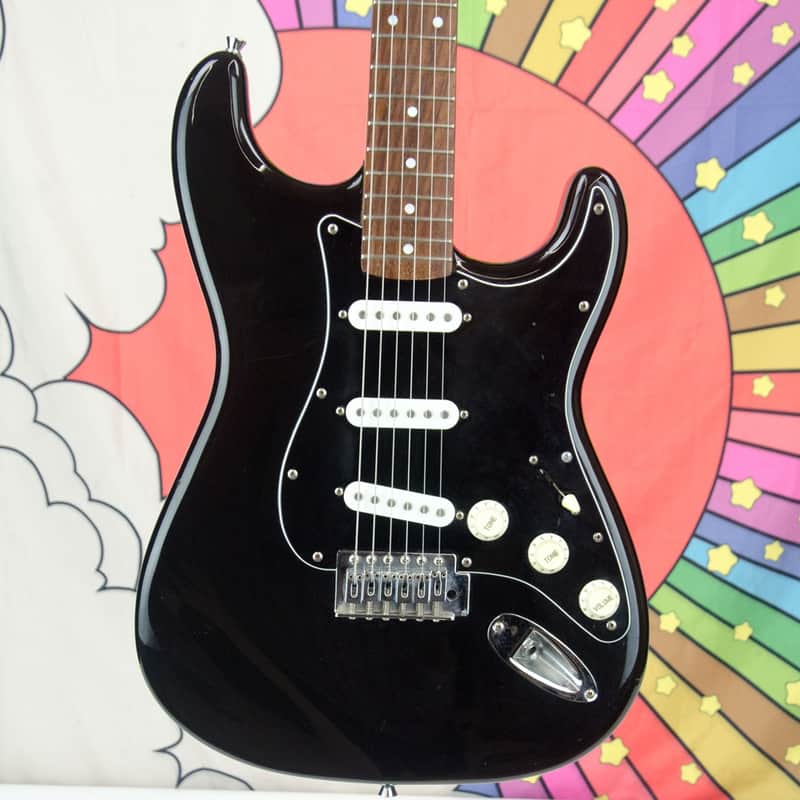 Used Squier Strat Electric Guitar, Rosewood Neck, SSS image 1