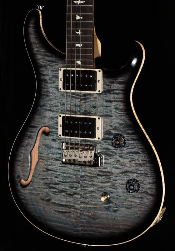 PRS CE 24 Semi-Hollow Faded Blue Smokeburst (430) image 1