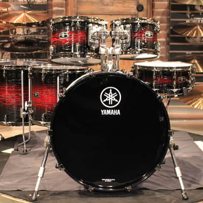 Yamaha Live Custom Hybrid 6-piece UZU Magna Sunburst Drum Set - Demo! image 2