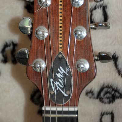Fury Concord  L-S Jazz Series Thinline Electric Guitar 1974 image 5