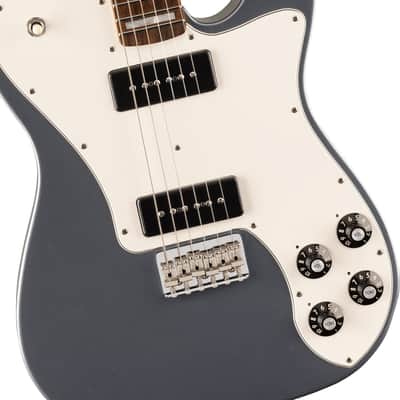 Fender Chris Shiflett Cleaver Telecaster Deluxe Rosewood FB Charcoal Frost Metallic with Case image 3