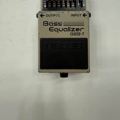 Boss Roland GEB-7 Bass Graphic Equalizer 7-Band EQ Guitar Effect Pedal