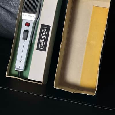 Grundig Stenorette Mikrofon GDM 519 C 60's or 70's - Silver image 2