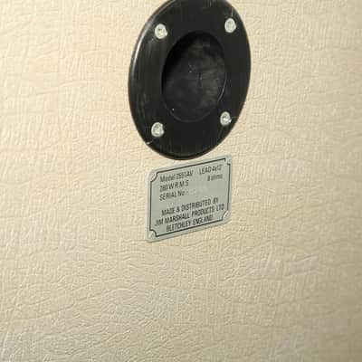 Marshall Silver Jubilee - Full Stack - Vintage - 1987-88 - 2555 Head - JCM25/50 Badge - 2551 AV Cab - 2551 BV Cab image 9