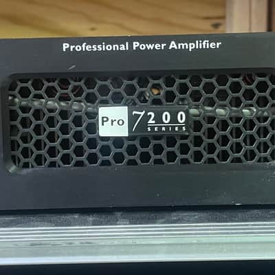 Crest Audio Pro 7200 3300-Watt Power Amplifier 2000s - Black image 3