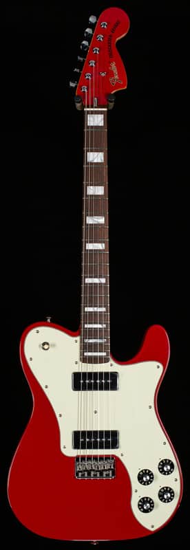 Fender Chris Shiflett Cleaver Telecaster Deluxe Rosewood Fingerboard Dakota Red (750) image 1