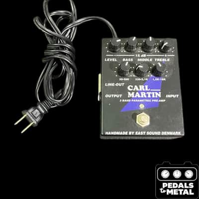 Carl Martin 3 Band Parametric Pre-Amp 2010s - Black - X18913 image 1