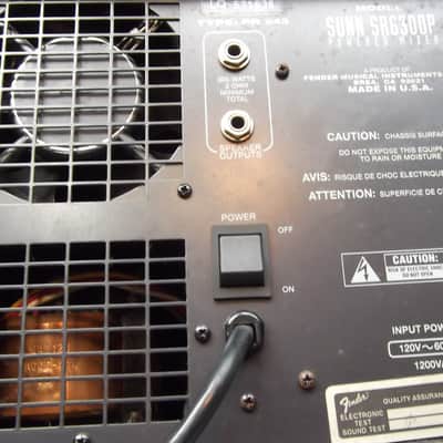 Fender Sunn SR6300P 300W 6 Ch. Stereo Powered Mixer - Made In USA image 5