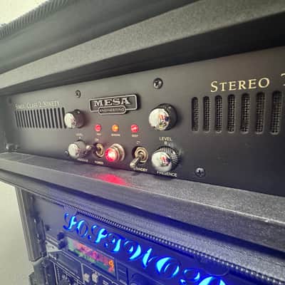 Mesa boogie stereo simul-class 2:90 ninety power amp 220v image 3