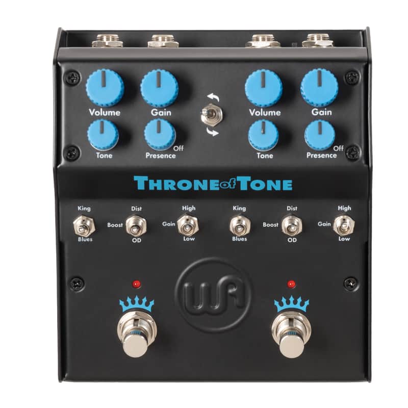 Warm Audio WA-TOT Throne Of Tone Dual-Sided British-Amp Style Overdrive Pedal image 1