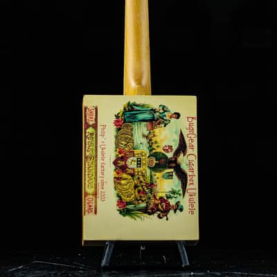 2000s BugsGear Cigarbox Royals Standard Concert ukulele white image 2