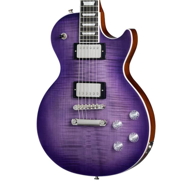 Epiphone Les Paul Modern Figured (Incl. Premium Gig Bag) in Purple Burst image 1