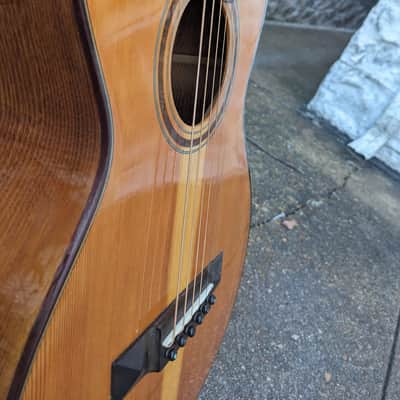 Jay Gordon Handmade Custom osage Orange Parlor Guitar image 4