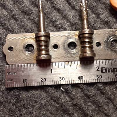 Harmony Silvertone *Unbranded Mandolin A-Style Tuning Machine Strip (Treble Side only, 1/4 buttons) image 6