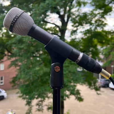 *serviced* 1960's Beyerdynamic M69n (rare Strässer M17N label) Dynamic Microphone Strasser Beyer image 2