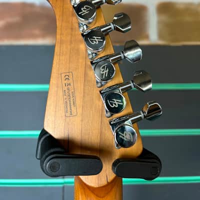 Harley Benton Fusion-III HSS Roasted Flamed Bengal Burst Electric Guitar image 9