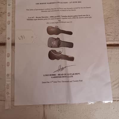 Ex Whitesnake / Bernie Marsden Hard guitar case image 3