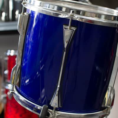 1980s Tama Artstar II Jewel Blue Drum Kit image 11
