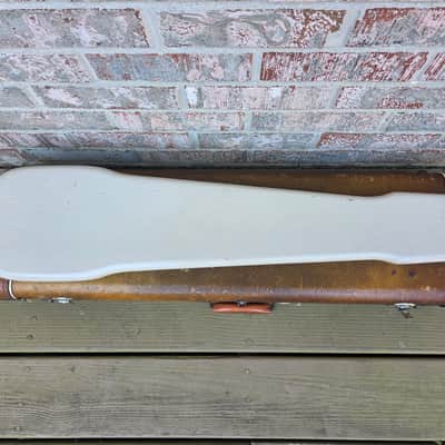 Vintage 1957 Fender Champ Lap Steel Electric Guitar w/ Original Tweed Hardshell Case! image 12