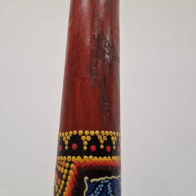 Didgeridoo - Traditional Wind Instrument - Painted Aboriginal Design - Fair image 9