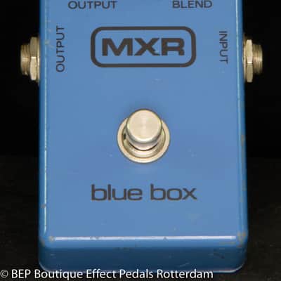 Vintage MXR Blue Box Block Logo 1977 s/n 3-008 140 as used by Jimmy Page, Rowland S Howard - Birthday Party image 4