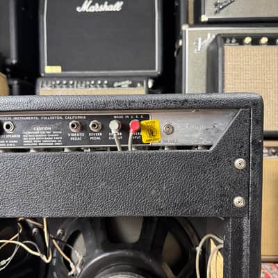 1977 Fender Twin Reverb 135 Watt 2X12 Combo Tube Amp - Serviced image 13