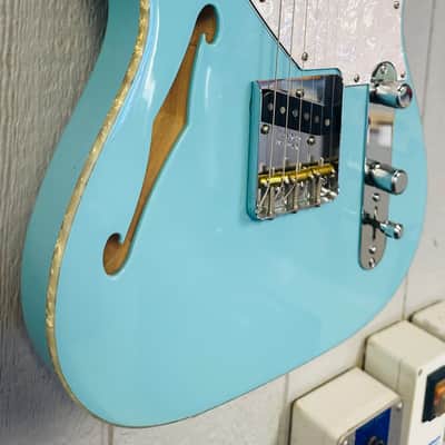 Fender Telecaster FSR Partscaster 2017-2026 - Daphne blue image 4