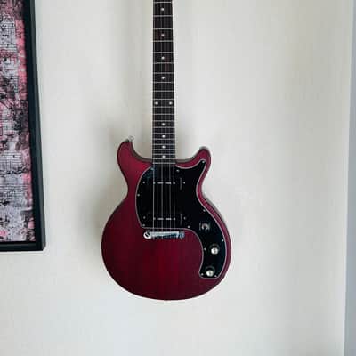 Gibson Les Paul DC, USA 2019, P90 2019 - Worn Cherry image 2