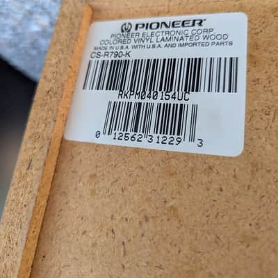Pioneer CS-R790K 1988-1989 - Laminated Vinyl Wood image 5