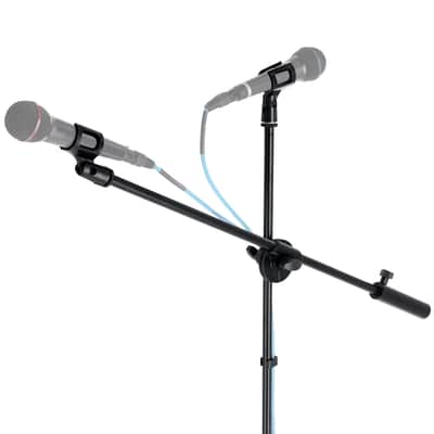 Rockville GIGSTAND DUAL Microphone Mic Stand For Studio Audio Music Recording image 4