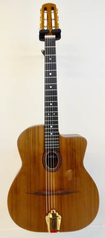 Guitare Jazz Manouche Fontaine Table Cèdre Massif + GigBag image 1