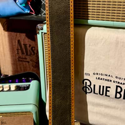 Blue Bell Straps PARIS TEXAS Special Collection EXCLUSIVE for Al’s Music Factory GREEN BULLET CIERVO image 3
