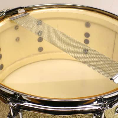 Ludwig Model 902PC 6 1/2" x 14" Symphonic Snare Drum / Sparkling Silver Pearl 1967 image 16