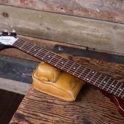 Gibson Custom Shop '67 Mahogany Flying V Reissue with Maestro Vibrola 2023 - Sparkling Burgundy image 7