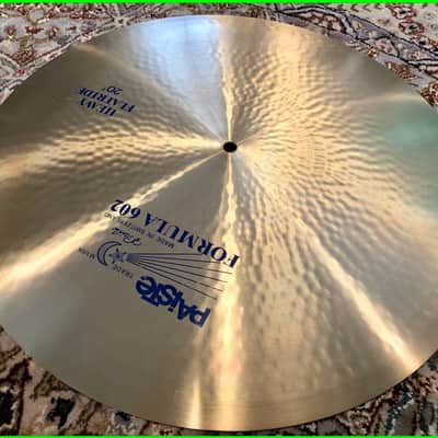 Paiste Vault Release 0115: Formula 602 Blue Label 20" Heavy FlatRide Flat Ride COLLECTOR GRADE HOLY GRAIL GEM! image 7