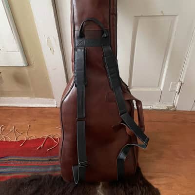 Probag Leather DOUBLE gig bag for Electric Bass 2022 image 12