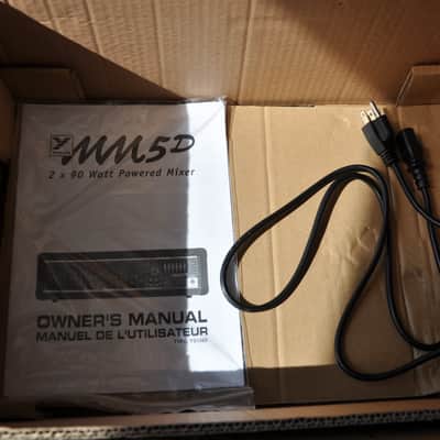 Yorkville Micromix MM5D 2x90 watts 5 inputs mixer with effects, excellent condition! image 8