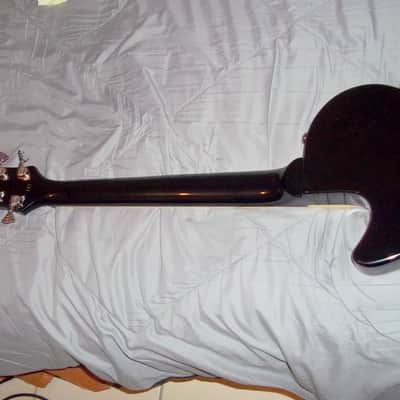Hagstrom Ultra Max Golden Eagle Burst seymour duncans gator case damaged image 6
