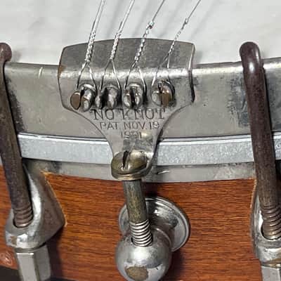 '30's Vintage Vega Style N Tenor Banjo w/ Case image 5