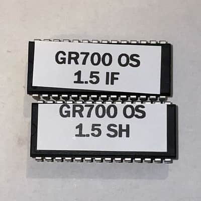 Roland GR-700 OS 1.5 (v5) latest ROM upgrade firmware kit set of 2 EPROM gr700