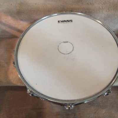 Yamaha Stage custom 10 lug extra deep 6.5 x 14 inch snare drum brilliant chrome excellent image 11