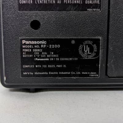 Vintage Panasonic RF-2200 8 Band Short Wave Double Superheterodyne Radio TESTED image 6