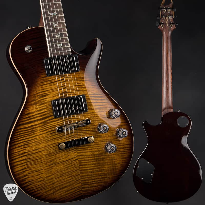 PRS Eddie's Guitars Wood Library McCarty 594 Singlecut Brazilian/Rosewood Neck - Black Gold Burst image 1