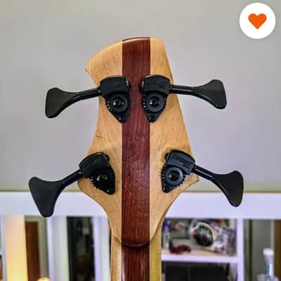 Muckelroy Custom lined fretless Bass image 4
